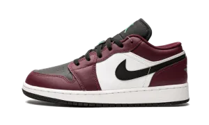 Air Jordan 1 Low SE Dark Beetroot Black Roma Green