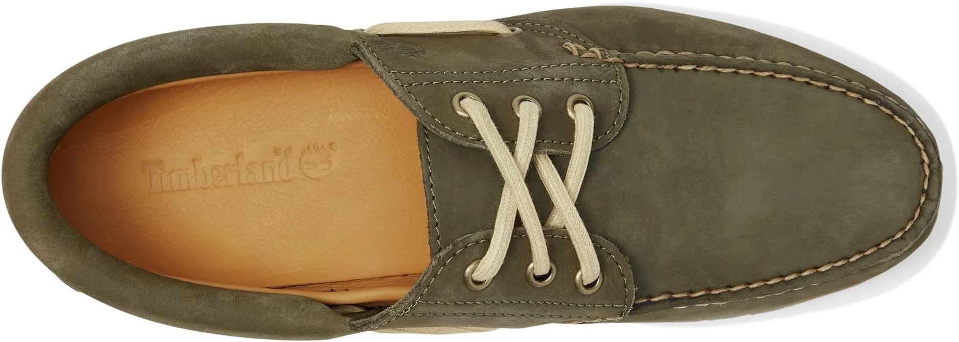 Authentics 3 Eye Classic Lug Timberland Sneakers, Dark Green Nubuck 1