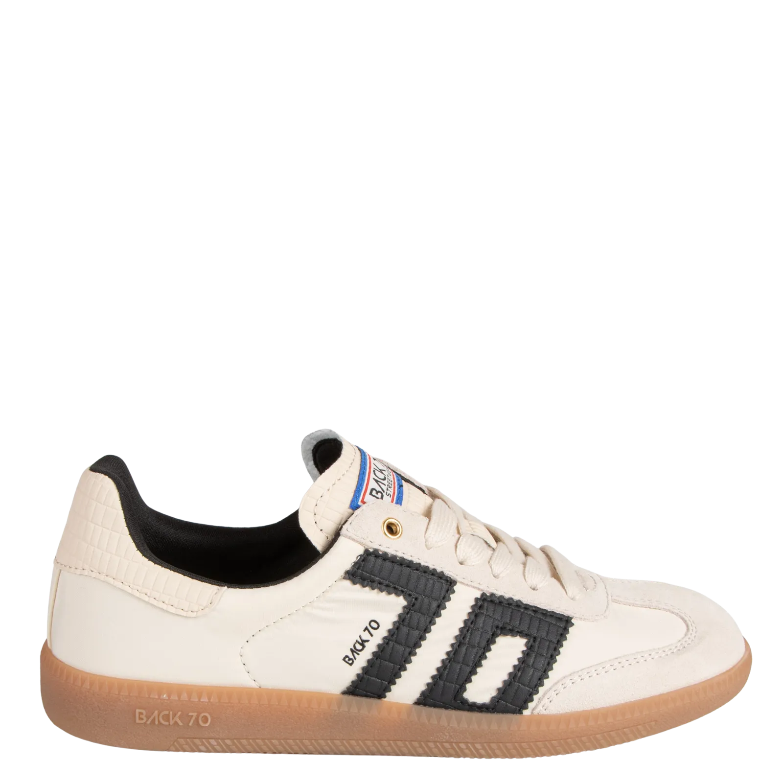 BACK 70 - GHOST 2513 in BEIGE BLACK Sneakers