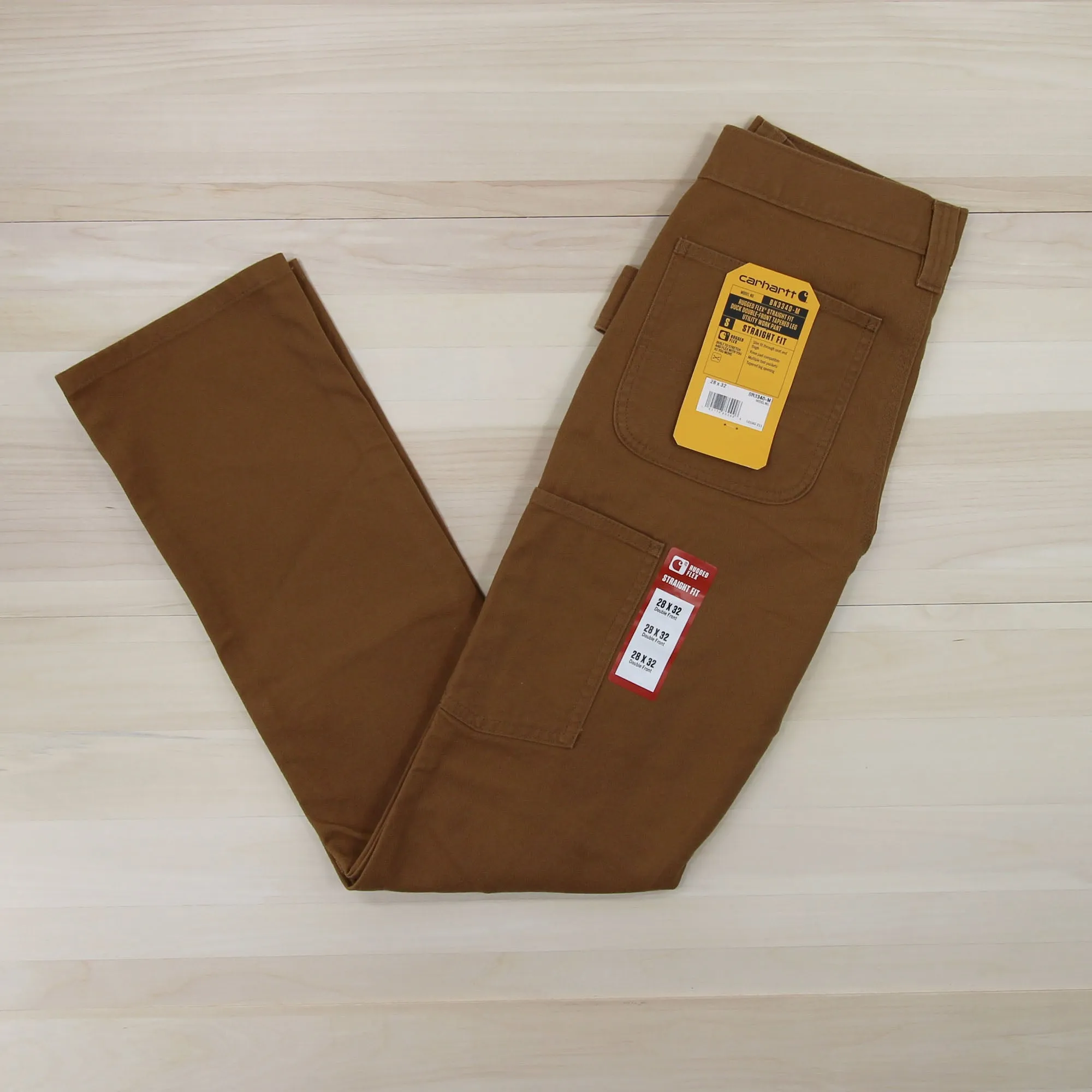 Carhartt Rugged Flex Relaxed Fit Duck Double Front Utility Work Pants 28x32