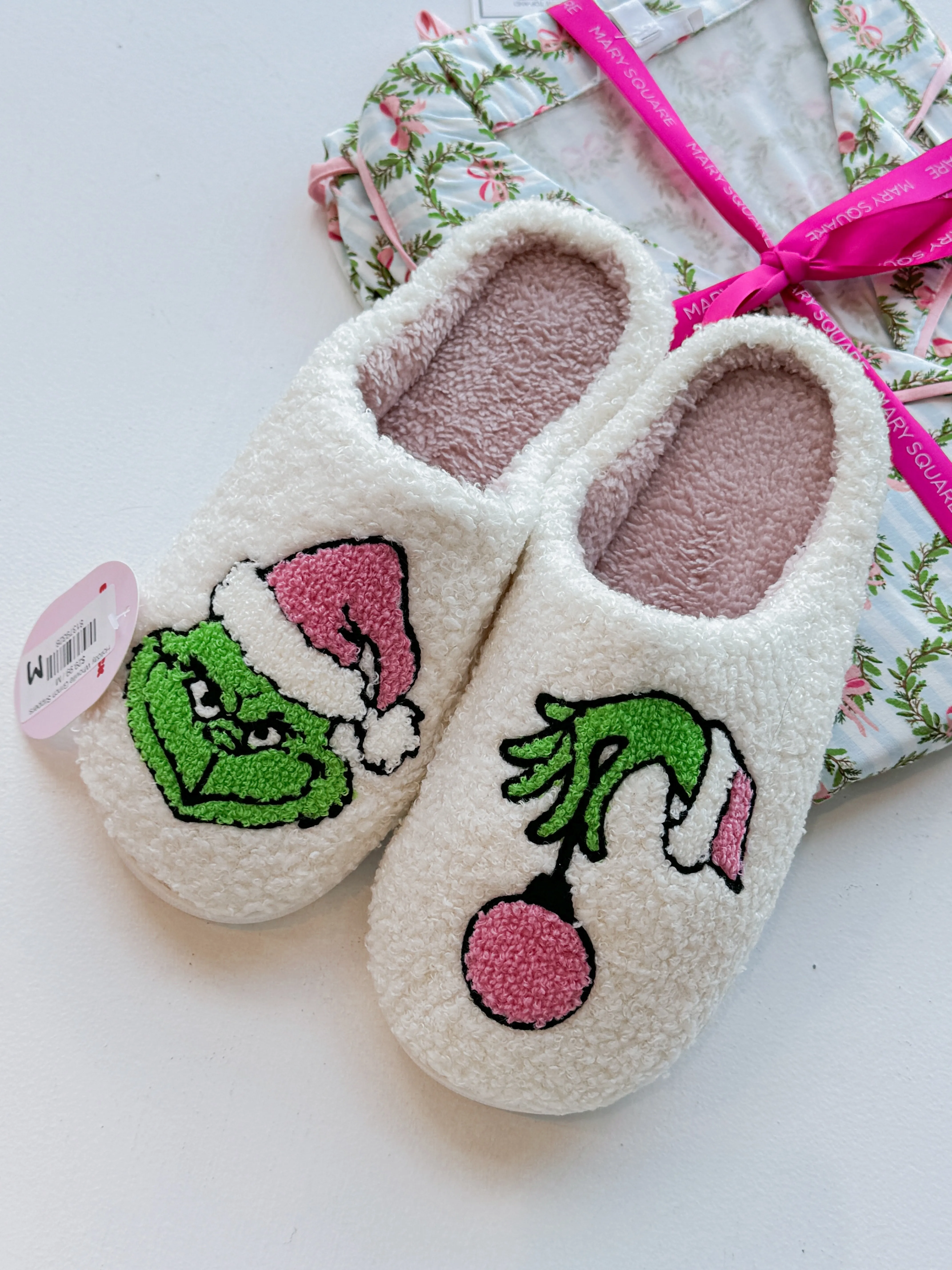 Holiday Whoville Grinch Slippers