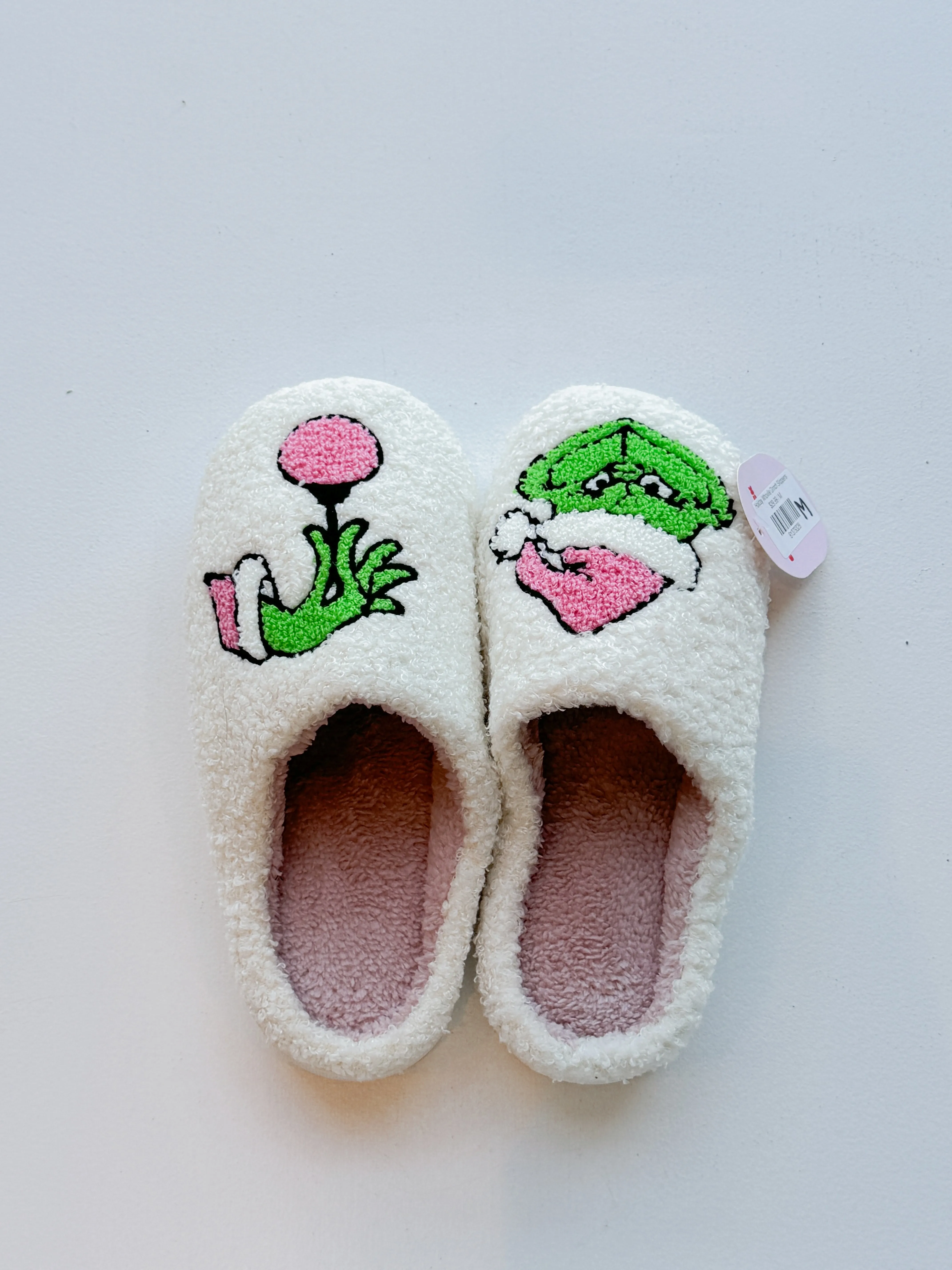 Holiday Whoville Grinch Slippers