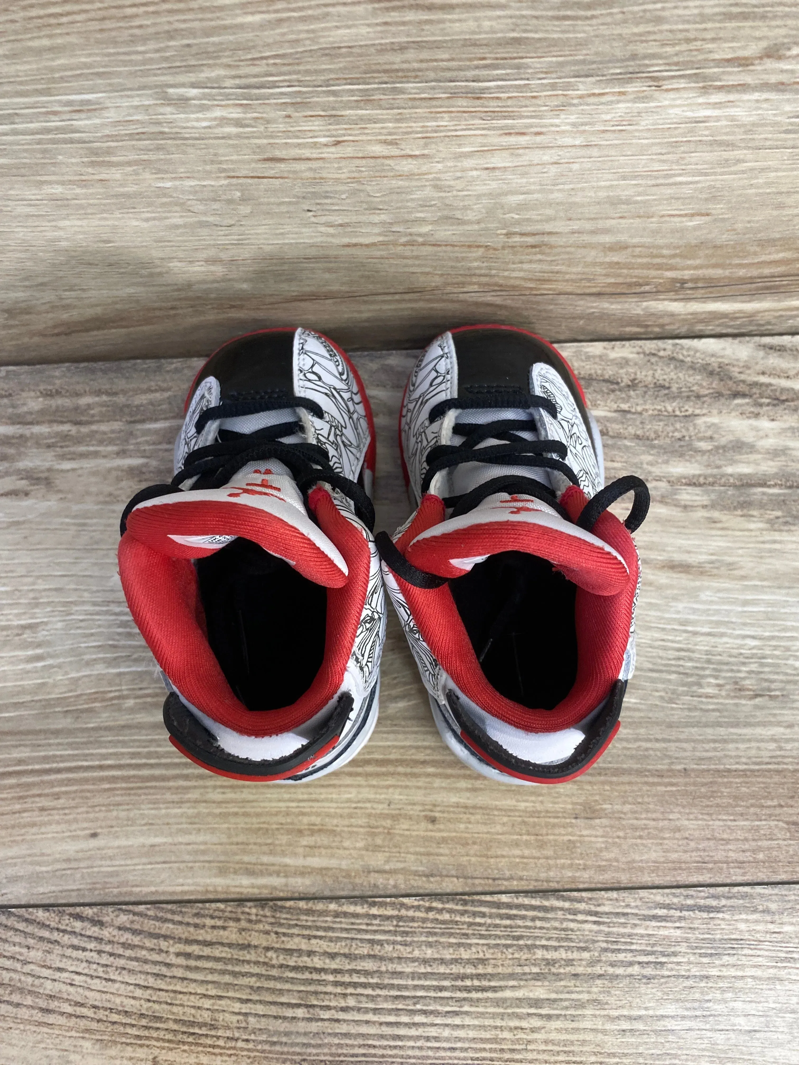 Jordan Dub Zero TD 'Varsity Red' Sneakers sz 5c