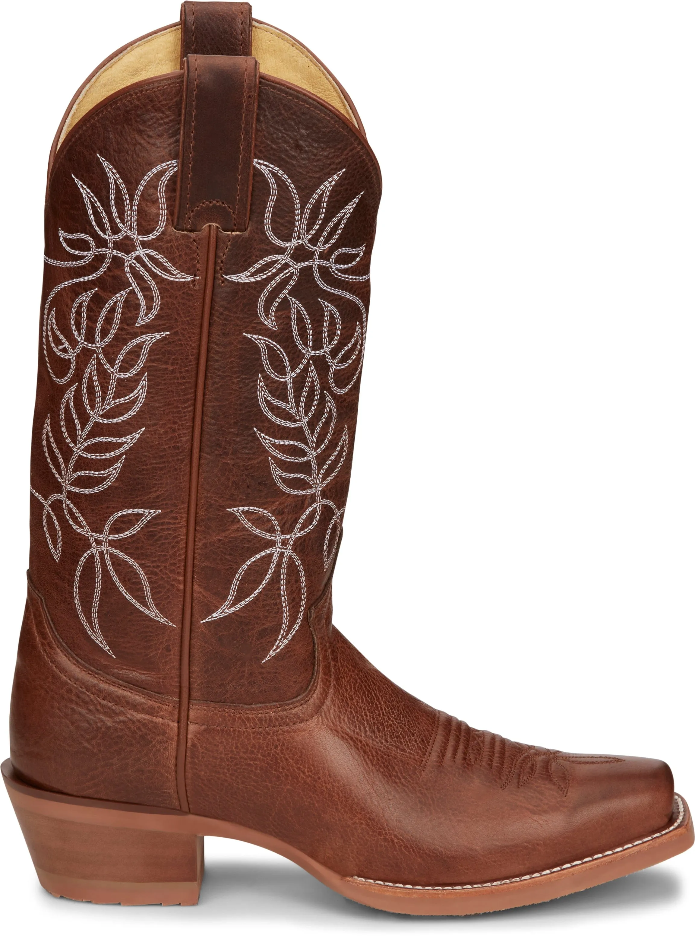 Justin Women's Vickery Brown Western Cowgirl Boots CJ4010