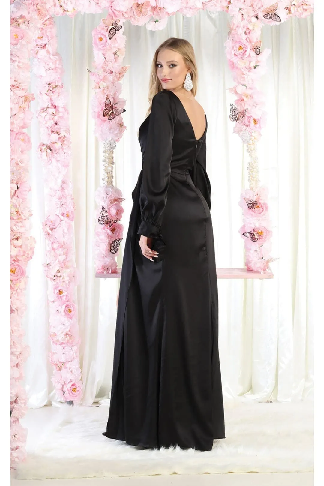 Kentucky Derby Dress Race Outfit in Black by May Queen MQ1974
