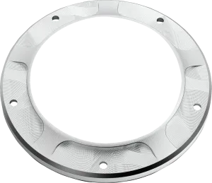 LA CHOPPERS County Line Derby Cover Derby Cover - M8 Softail - Raw LA-P106-02
