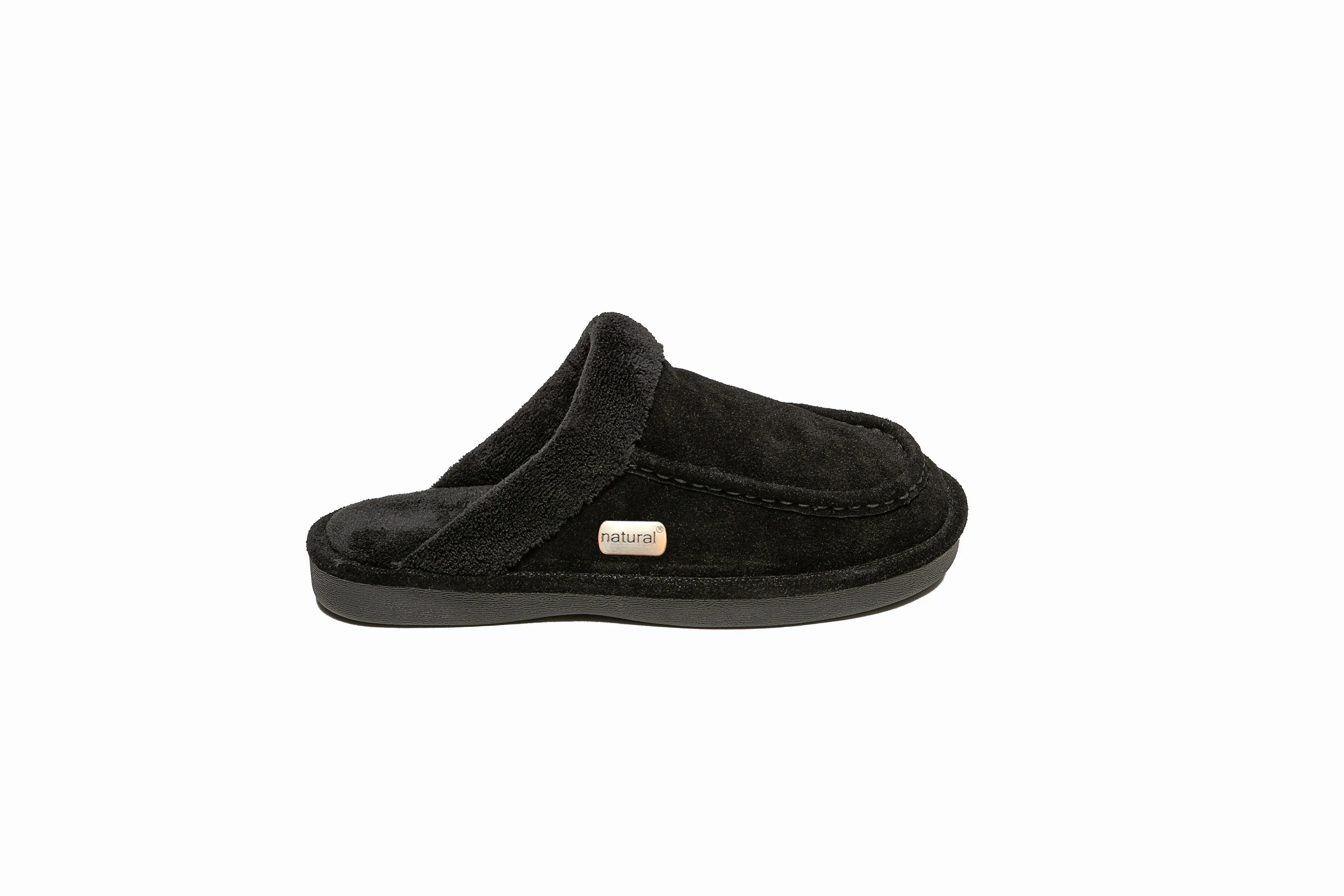 Natural Suede Men Slippers | 8