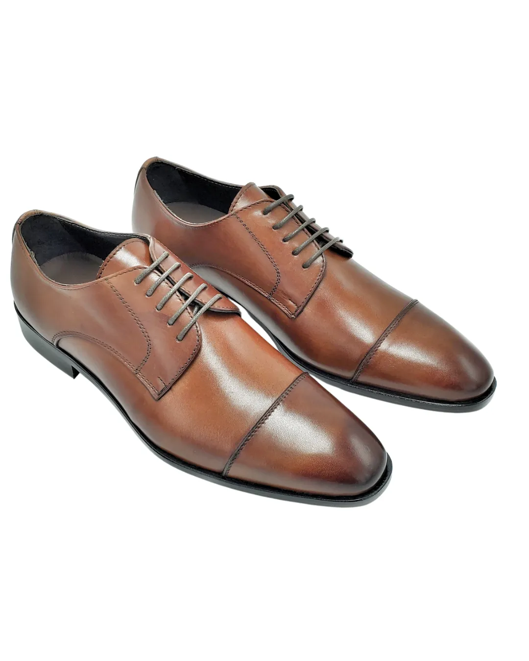 No. 102 Di Franco Shoes Debry Blake Stich (Brown) vero cuoio