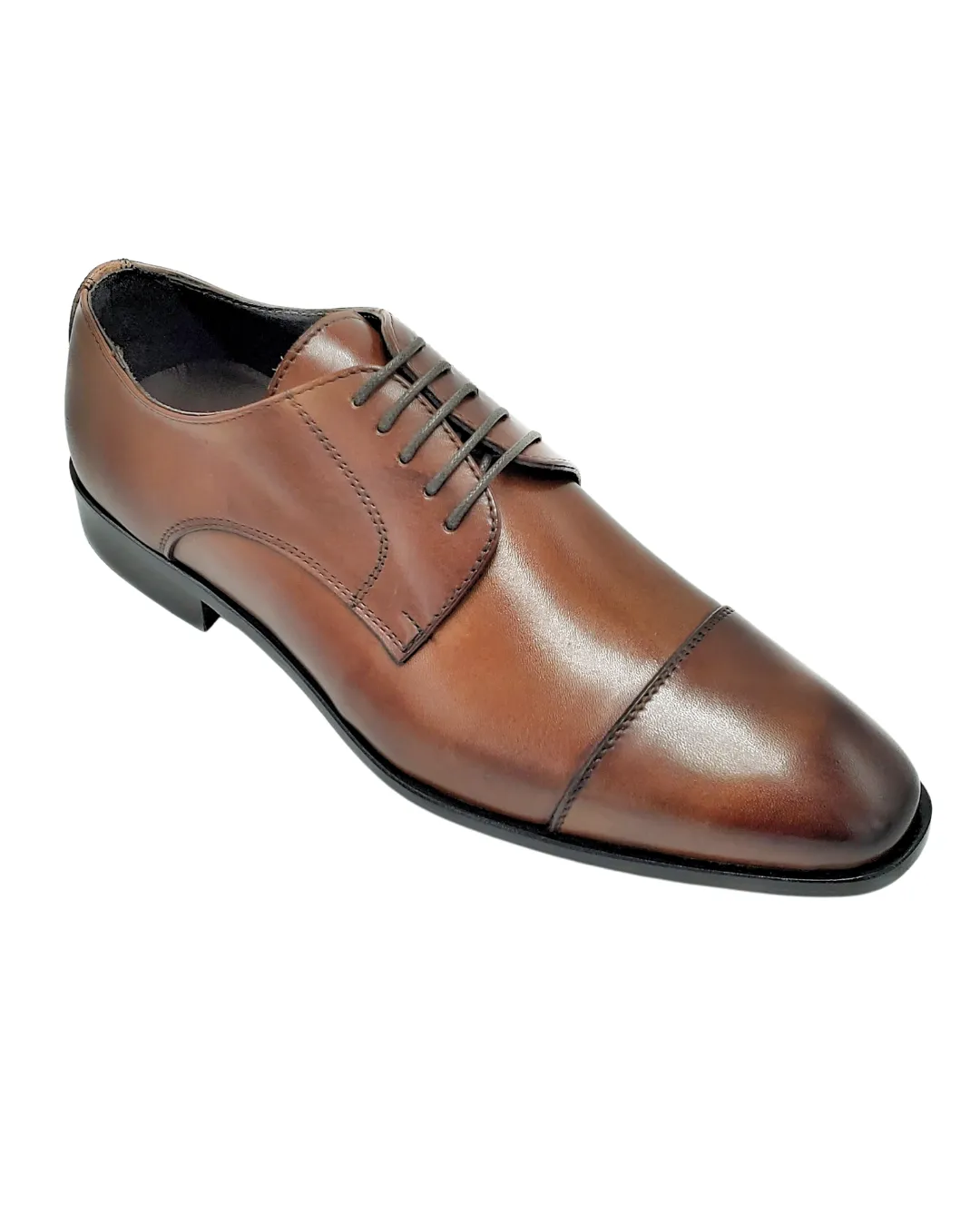 No. 102 Di Franco Shoes Debry Blake Stich (Brown) vero cuoio