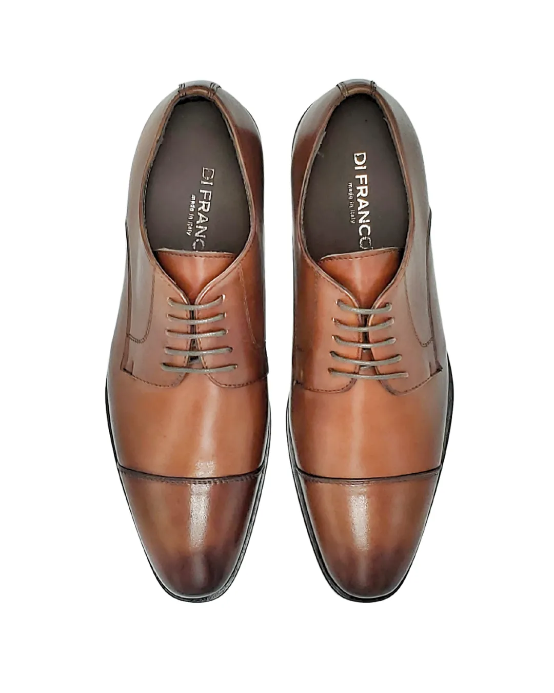 No. 102 Di Franco Shoes Debry Blake Stich (Brown) vero cuoio