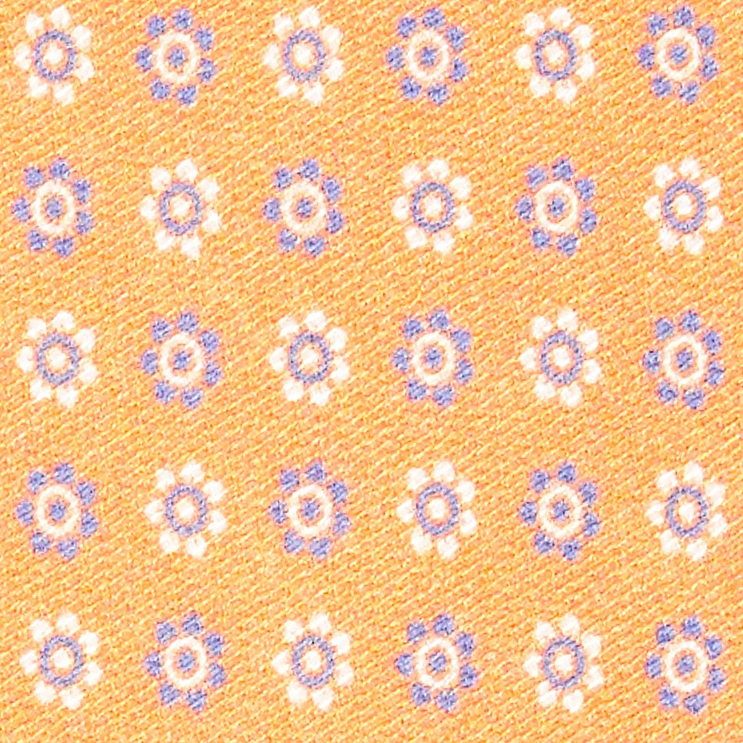 ORANGE SILK AND ORANGE FIBER TIE