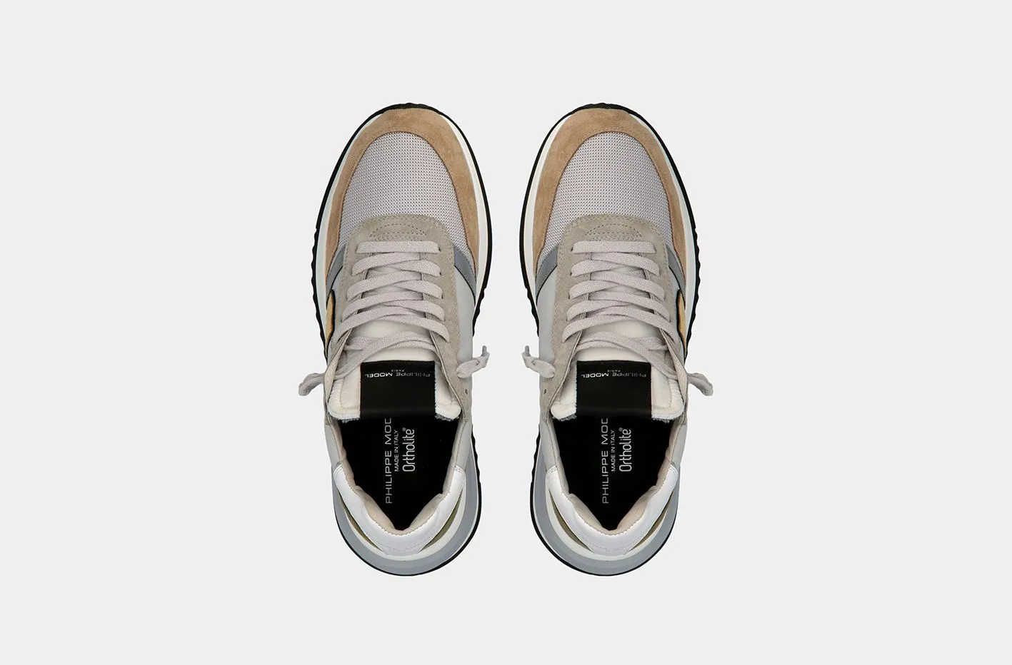 sneakers PHILIPPE MODEL TROPEZ 2.1 LOW MAN MONDIAL_GRIS GRIS