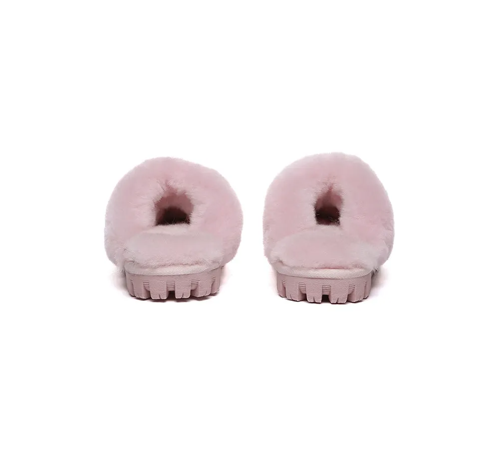 UGG Slippers Kids Sheepskin Wool Shirley