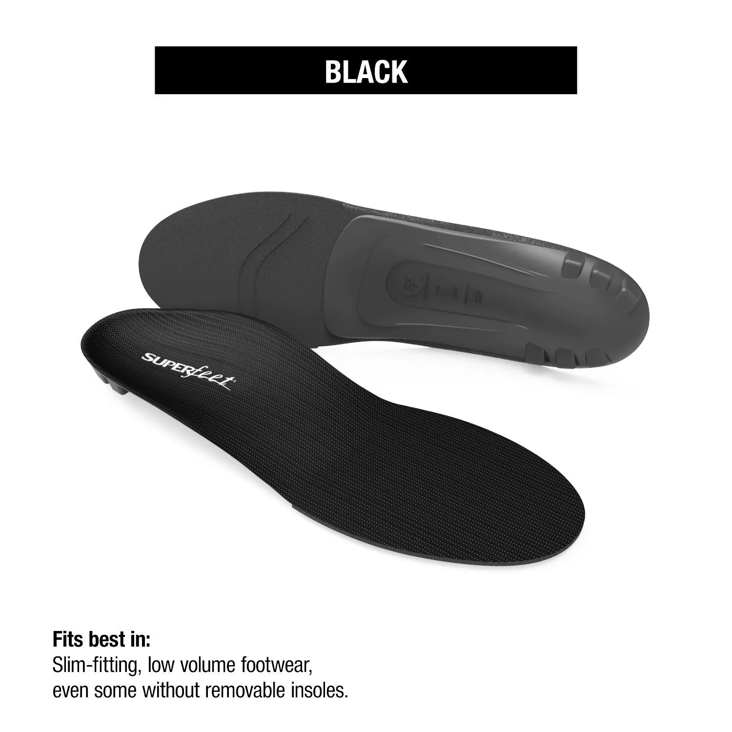 Unisex Superfeet Black DMP Insoles
