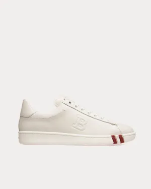 Wivian Leather White Low Top Sneakers